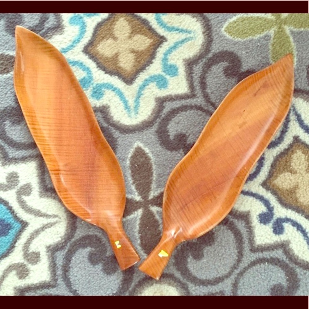 Wooden Leaf Tray